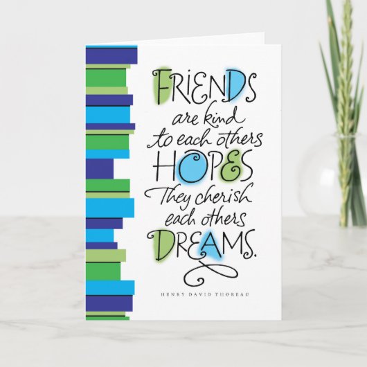 フレンドシップ・エブリデイ・カード カード (正面)