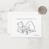 フレンドシップ カード (正面/裏面インサイチュ)