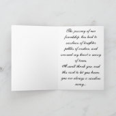 フレンドシップ カード- カード (内部)