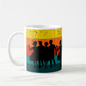 フレンドシップ&グループハングアウトに最適 コーヒーマグカップ (左)