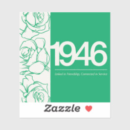 フレンドシップ&サービス伝統ビニールラベル シール