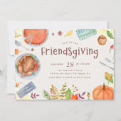 フレンドシフィングオータムお祝いディナー 招待状 (正面)