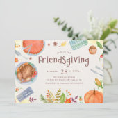 フレンドシフィングオータムお祝いディナー 招待状 (スタンド正面)