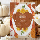 フレンドシフィングターキーディナーパーティー 招待状