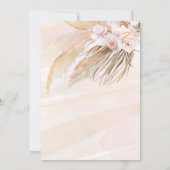 フレンドシフィングディナーパーティー感謝秋秋 招待状 (裏面)