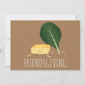 フレンドジングコーンブレッドコラードグリーンビーンズ 招待状 (裏面)