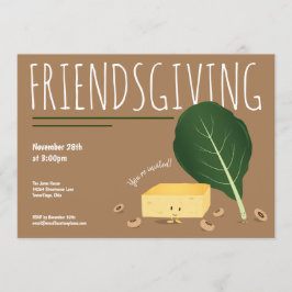 フレンドジングコーンブレッドコラードグリーンビーンズ 招待状