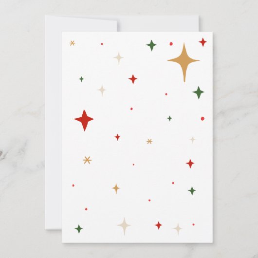 フレンドスマおもしろいスサンタクリスマスパーティー 招待状 (裏面)