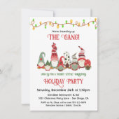 フレンドスマスオフィス格言ホリデークリスマスパーティー 招待状 (正面)