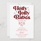 フレンドスマスガールズナイトレディースクリスマスススランバー 招待状 (正面)