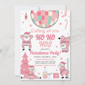 フレンドスマスサンタクリスマスパーティー 招待状 (正面)