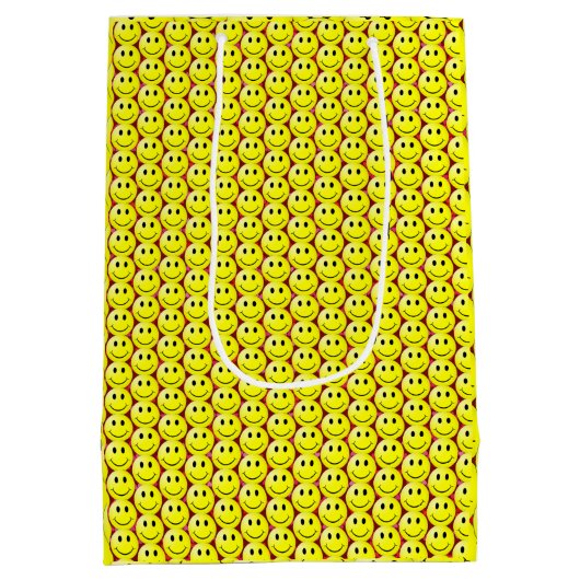 フレンドズギフトアイディアサンシャインスマイル ミディアムペーパーバッグ (裏面)