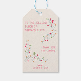 フレンドズジョリーストバンチクリスマスバケーションパーティー ギフトタグ