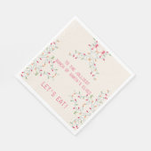 フレンドズジョリーストバンチクリスマスバケーションパーティー スタンダードランチョンナプキン (角)