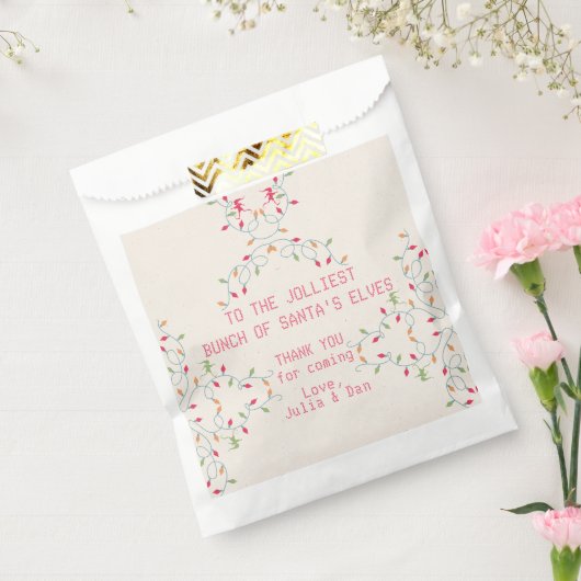 フレンドズジョリーストバンチクリスマスバケーションパーティー フェイバーバッグ (封をした状態)