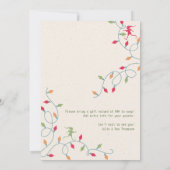 フレンドズジョリーストバンチクリスマスバケーションパーティー 招待状 (裏面)