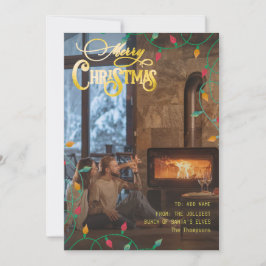 フレンドズジョリーストバンチクリスマスホリデーファミリー シーズンカード