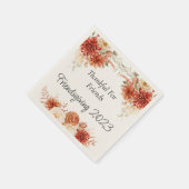 フレンドズディナー招待状 スタンダードカクテルナプキン (角)