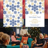 フレンドズマス招待状シックグリッタースノーフレーク 招待状