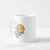 フレンドチップゴールおもしろいミルクCookie Pun コーヒーマグカップ (正面左)