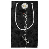 フレンドデイジーとラディバグダマスク スモールペーパーバッグ (正面)