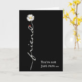 フレンドデイジーとLadybug カード (黄色い花)