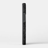 フレンドデイジーオンブラックダマスクケースメイトiPhoneケース Case-Mate iPhoneケース (裏面 / 右)