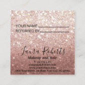 フレンドバラ金ゴールドグリッター 紹介カード (裏面)