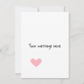 フレンドパーソナライズされたハッピーバースデーの挨拶 カード (裏面)