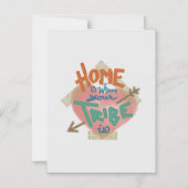 フレンドファミリー薄い磁石 マグネット招待状 (正面)