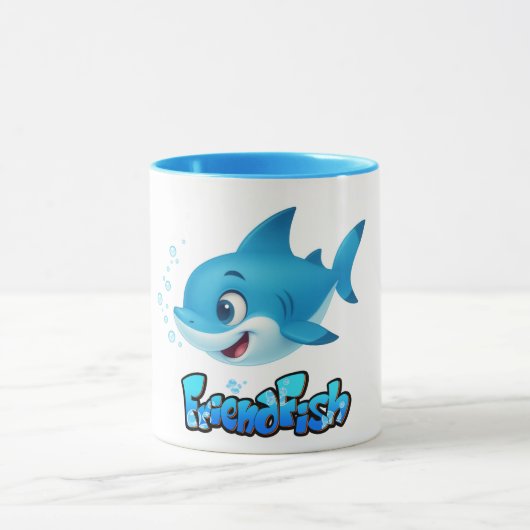 🐠 フレンドフィッシュ マグカップ シリーズ – かわいい、カラフル (中央)