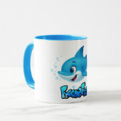 🐠 フレンドフィッシュ マグカップ シリーズ – かわいい、カラフル (正面左)