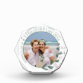 フレンドフォトピンクワイルドフラワー写真枠 フォトブロック (正面)