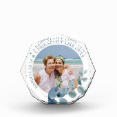 フレンドフォトユーカリ葉写真フレーム フォトブロック (正面)