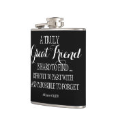 フレンドベスティーサンキュー引用文フレンド感謝 フラスク (左)