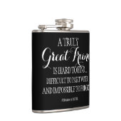 フレンドベスティーサンキュー引用文フレンド感謝 フラスク (右)