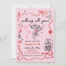 フレンドマスクリスマスカクテルホリデーパーティー