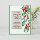 フレンドマスディナーパーティの招待状ホリデーソイレ 招待状 (スタンド正面)