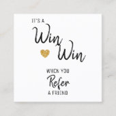 フレンドモダンサロンを参照 紹介カード (正面)