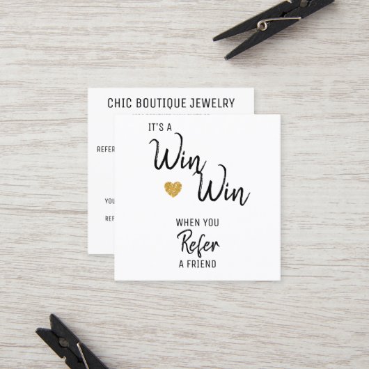 フレンドモダンサロンを参照 紹介カード (正面/裏面インサイチュ)