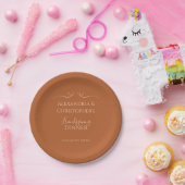 フレンドリディナーシックエレガントパーティー ペーパープレート (パーティー)