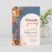 フレンドリディナーフローラホワイトアーチ 招待状 (スタンド正面)