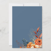 フレンドリディナーフローラホワイトアーチ 招待状 (裏面)