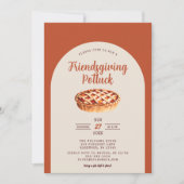 フレンドリビングポトラック招待状 招待状 (正面)