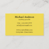 フレンドリーなこんにちは 名刺 (裏面)