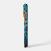 フレンドリーなコーギーの肖像 iPhoneケース (左側面)