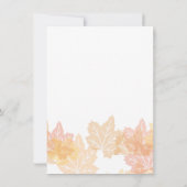 フレンドリーなディナーの水色 招待状 (裏面)