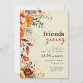 フレンドリーなディナーフローラ 招待状 (正面)