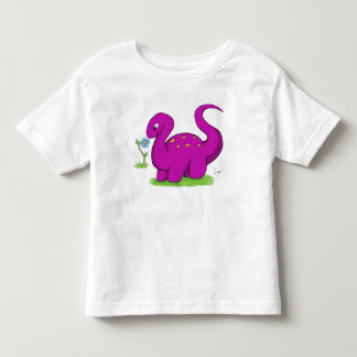 フレンドリーなディーノ(子供) トドラーTシャツ