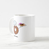 フレンドリーなドーナツシェフ コーヒーマグカップ (正面左)